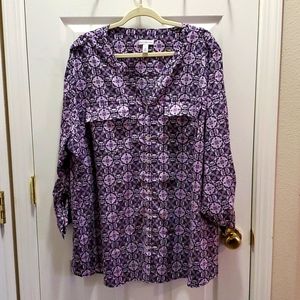 Croft and Barrow Women's Top/Blouse